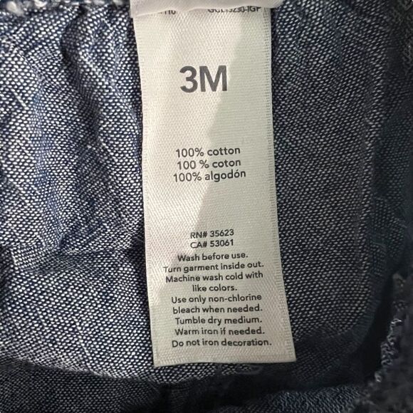 Carter’s Baby Just One You Printed One-Piece And Shorts Yellow & Blue Size 3M - Picture 9 of 11